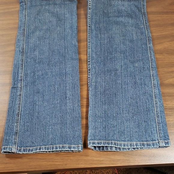 Duluth Trading Company‎ Flex Work Curvy Bootcut Denim Jeans 53507 Size 6 x 33 - Picture 6 of 9